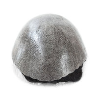 Hairnature-i modèle de peau vente en gros, prix d'usine injection de ligne de cheveux naturelle base de peau 0.12-0.14 épaisseur densité épaisse pour hommes