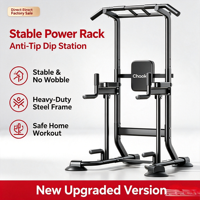 Barre de traction et station de dips autoportante robuste pour musculation et entraînement de force à domicile – Vente en gros
