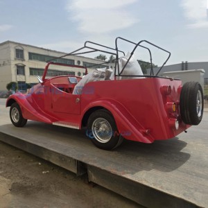 Precio de Fábrica al por Mayor, Auto de 4 Plazas, Nuevo Diseño, Estilo Retro, Rojo Clásico, Auto Antiguo, Seguro, Vintage - Product Image 6