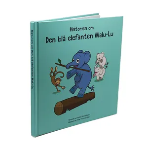 Impresión de libro de imagen Offset para niños, tapa dura, personalizada, de alta calidad, en el extranjero