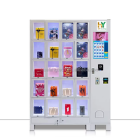 Distributeur automatique à 20 compartiments indépendants avec système de paiement multiple, en acier laminé à froid, écran tactile et fonction SDK pour articles de vente au détail