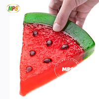 MPS Candy Factory Venta directa Oem Alta calidad Gigante American Candy Sandía Forma Gummy Sweets