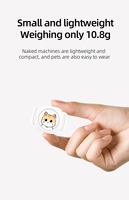Mini traceur GPS avec application Apple Find My, localisateur intelligent Bluetooth anti-perte pour chien et chat, positionnement en temps réel mondial
