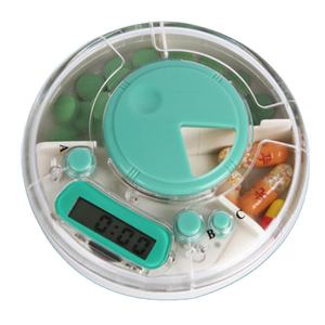 Caja de tableta médica con temporizador, caja con caja de anuncios <span class=keywords><strong>inteligente</strong></span>, con alarma, gran oferta - Product Image 1