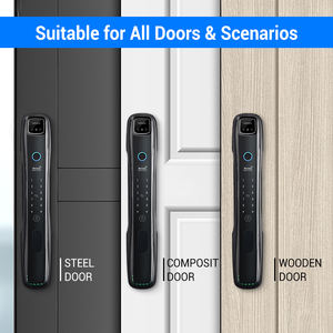 Tediton impermeabile automatico elettrico esterno Wi-Fi cameraTuya digitale tuya 3d riconoscimento del volto smart <span class=keywords><strong>serratura</strong></span> della porta - Product Image 4