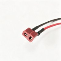 Kabel Silikon 12AWG, Arus Tinggi 40A, Konektor T Plug Dean untuk Baterai Lipo RC, E-bike, Kabel Penyimpanan Energi