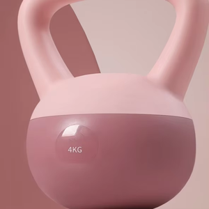 Conjunto de Kettlebell de PVC de Boa Qualidade para Mulheres e Homens Modelo Haoyue HY-33 Faixa de Peso de 2-8kg Uso Doméstico Treinamento Cross Fit - Product Image 4