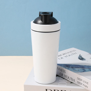 High Quality 750ml Eco-Friendly Plastic <b>Protein</b> Powder for with Lid Gym Nutrition Blender Cup - Product Image 5