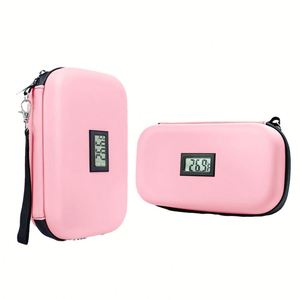 Custom PU Insulated Travel Cooler Bag for Outdoor Protective Ice Brick Organize Storage and Pack Insulin Pen for Diabetics - Product Image 3