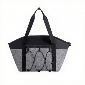 Bolsa de Almuerzo Aislada de Tela Oxford, con Cierre, para Camping, Picnic, Portátil, para 2 Personas, Ecológica, de Gran Capacidad - Product Image 4