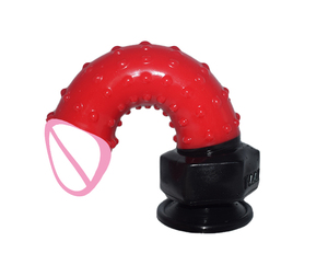 YOCY-158 Plug Anale Nero e Rosso con Punti Ondulati, Giocattolo Sessuale Stimolante, Dildo Artificiale Enorme per <span class=keywords><strong>Gay</strong></span> o Uomini - Product Image 3