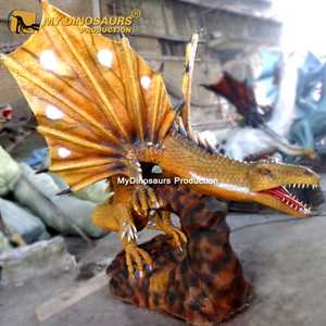 <span class=keywords><strong>MY</strong></span> DINO Mechanical Flying <span class=keywords><strong>Life</strong></span> Size <span class=keywords><strong>Robot</strong></span> Dragon Estatua - Product Image 6