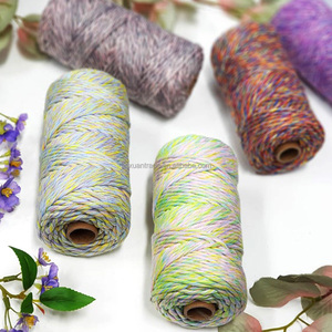 Colliers et cordes en macramé, cordes de tissage spéciaux en Fiber, bricolage artistique, 4MM, 50 m - Product Image 4