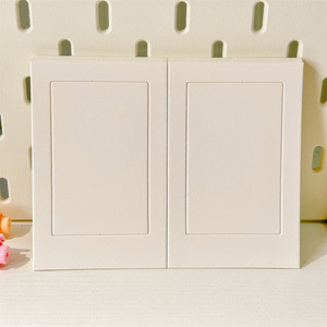 Carte photo instantanée en PVC avec cadre noir de 3 pouces, film inversé, marque-page DIY, cadeau souvenir pour la photographie - Product Image 3