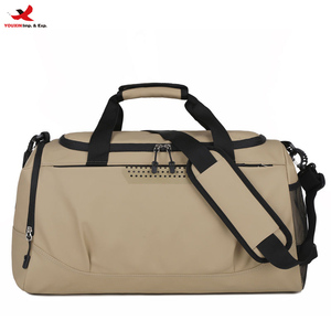 Bolsas de Viaje Resistentes, Bolsa de Lona Grande para Pasar la Noche, Bolsa Deportiva Unisex para Fin de Semana con Compartimento Impermeable, Bolsa de Gimnasio, RTS, Pedidos Mixtos al por Mayor - Product Image 1
