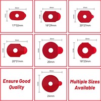 Tampons de blocage de lentilles optiques de haute qualité QF-RED pour lunettes