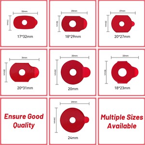High Quality Lens Blocking Pads optical Lens Blocking QF-RED Pads Optical <b>Glasses</b> Lens Blocking Pads - Product Image 2