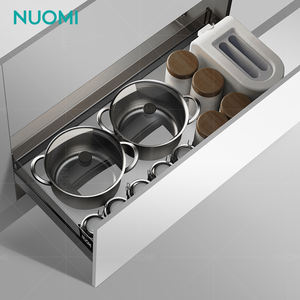 NUOMI DAWN Almacenamiento de Utensilios de Cocina de Vidrio Templado Organizador de Cajones Cubiertos Bandejas Gabinete Accesorios Cesta Extraíble - Product Image 2
