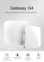 La passerelle sans fil 4G G4 de TTLock prend en charge la carte Micro-Sim aucun câblage requis