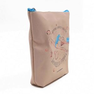 Fashion Canvas Makeup Bag Custom Travel Pouch Cosmetic Bag Portable Storage Bags - Product Image 4