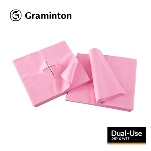 Funda para reposacabezas con estructura de tela no tejida de corte transversal para soportes faciales, contacto cómodo con el reposacabezas. - Product Image 1