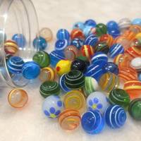 Billes de verre transparentes faites à la main, effet toucher réel, 16 mm, pour remplissage de vases, décorations de Noël, aménagement paysager et décoration intérieure