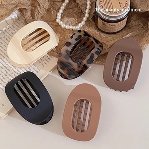 Griffes <span class=keywords><strong>de</strong></span> cheveux en acétate imprimé léopard haut <span class=keywords><strong>de</strong></span> gamme pour femmes-Clips <span class=keywords><strong>de</strong></span> <span class=keywords><strong>coiffure</strong></span> antidérapants incurvés pour les coiffures à l'arrière <span class=keywords><strong>de</strong></span> la tête - Product Image 2