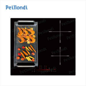 Placa de Cocina Eléctrica Integrada con Superficie de Vidrio <span class=keywords><strong>Invisible</strong></span>, 4 Quemadores, Función de Pausa y Mantener Caliente, Control Táctil, 7000W - Product Image 3