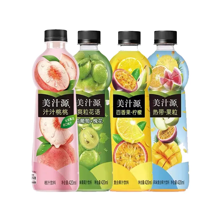 Factory Price 420ml Multiple Flavor Juicy Drinks Minute Maid Fruit Beverages