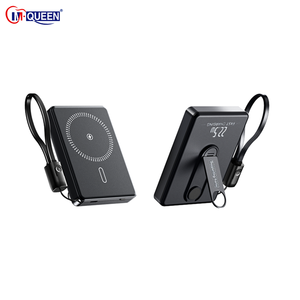 Batería Externa Portátil Magnética Inalámbrica de 22.5W con Logotipo Personalizado, 5000mah/10000mAh, Carga Rápida, Mini Power Bank para Teléfono Móvil - Product Image 1