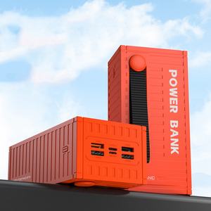 Batería Externa Universal Creativa con Diseño de Contenedor, Pantalla Digital, 20000 mAh de Gran Capacidad, para Exteriores - Product Image 2