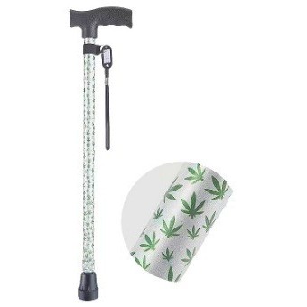 Feuille de bambou simple pied