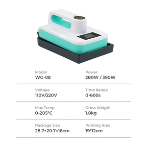 NUEVA Prensa de Calor Portátil <span class=keywords><strong>Easypress</strong></span>, Perfecta para Uso Doméstico y Personal, para Camisetas, Gorras y Proyectos de Bricolaje - Product Image 5