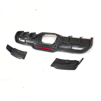 Pour Mini F56 F57 Cooper JCW fibre de carbone lèvre arrière pare-chocs barre diffuseur pour F56 corps Kit becquet