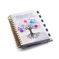 Services d'impression de livres A4 A5 organisateur agenda agenda spirale carnets couverture personnalisée logo journal planificateur