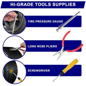 4PCS Coussinets <span class=keywords><strong>de</strong></span> levage pour Tesla Model 3/Y/S/X avec kit <span class=keywords><strong>de</strong></span> réparation <span class=keywords><strong>de</strong></span> pneu et pompe <span class=keywords><strong>de</strong></span> gonflage numérique pour compresseur d'air - Product Image 5