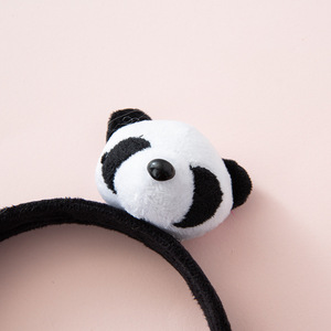 Vente chaude dessin animé Animal poupée chapeaux mignon dessin animé <span class=keywords><strong>Panda</strong></span> bandeau fête bandeau cheveux accessoires pour enfants - Product Image 6