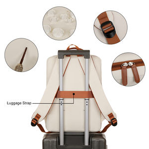 15.6 इंच कस्टम लैपटॉप बैकपैक यात्रा वाटरप्रूफ बिजनेस लैपटॉप बैग यूएसबी के साथ पुरुषों के लैपटॉप बैकपैक - Product Image 2