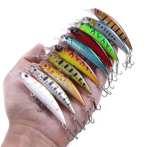 Leurres de pêche en gros 80mm 9g Leurre Minnow Appât dur Pêche en mer Pêche au bar - Product Image 5