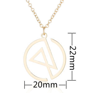 <span class=keywords><strong>Linkin</strong></span> Park Punk collana pendente in acciaio inossidabile Unisex stile Vintage di alta qualità popolare gioielli di moda regalo - Product Image 3
