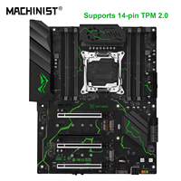 Carte mère MACHINIST X99 MR9S ATX LGA 2011-3 prend en charge TPM 2.0 Intel Xeon E5 V3/V4 CPU DDR4 RAM Mémoire NVME M.2 USB3.0
