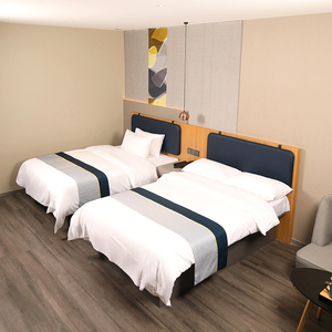 Juego de Muebles de Dormitorio de <span class=keywords><strong>Hotel</strong></span> de Lujo de 5 Estrellas, Estilo Italiano Moderno, de Madera Sólida, Personalizado para Apartamentos, Villas y Escuelas - Product Image 3