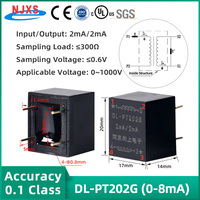 NJXSE Tipo de corriente Transformador de voltaje 2ma2ma Micro Transformador de voltaje Montaje en PCB Tipo de PIN Mini transformador Precio de fábrica