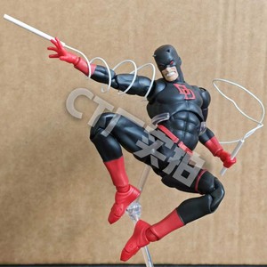 Figura de acción Ct Toys Daredevil Black 999 Red Mafex 223, versión cómica, figura de anime, estatua, modelo, juguetes, regalos - Product Image 2