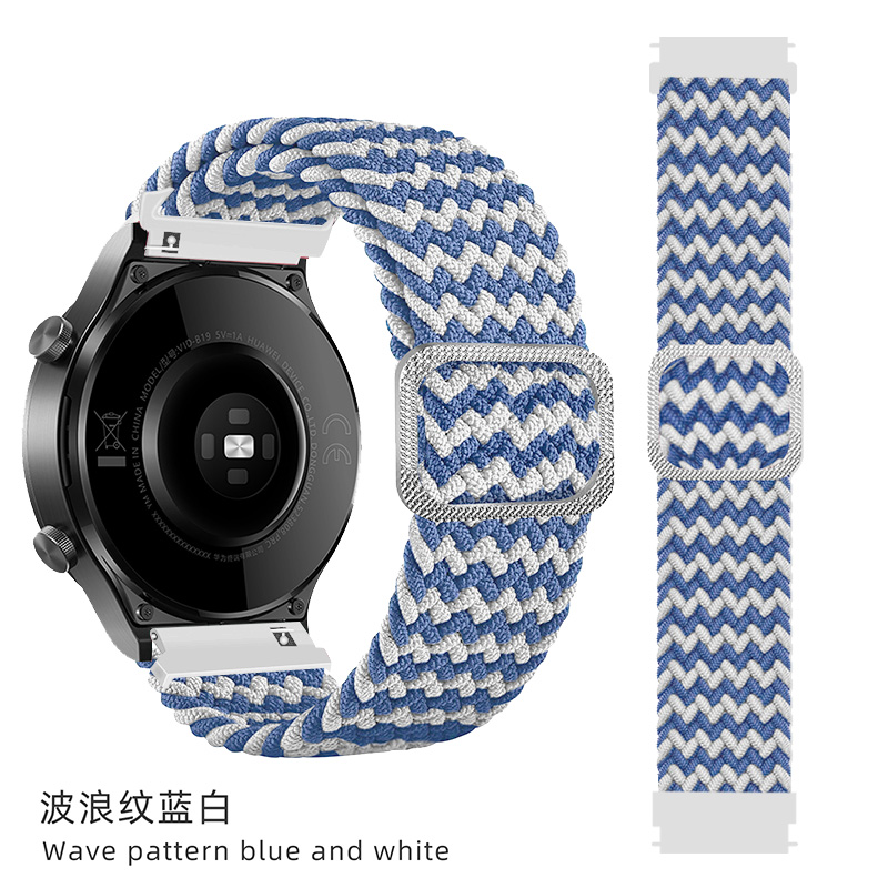 motivo a onde blu e bianco