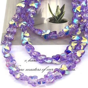 Crystal Butterfly Glass Beads 10mm Faceted Scattered Beads For Diy Bracelet And Phone Chain - Product Image 3