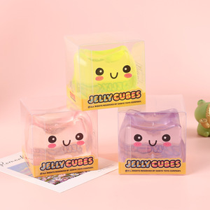 Nouveau jouet anti-stress en forme de glaçon, mignon et souriant, à rebond lent, en maltose, pour enfants - Vente chaude - Product Image 2