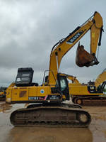 Excavadoras Usadas Originales Sany 215C, Modelo 2020, 4800 Horas, Excavadora de Orugas de 21 Toneladas, SY215C, para Movimiento de Tierras