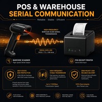 Câble modem série RS232 DB9 femelle-femelle pour scanner de codes-barres, imprimante de reçus TPV, balance et terminal