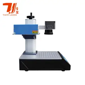 Newest Portable Type Ce Uv Fiber Laser Marking Machine Price For Sale Mark Engrave Glass Rubber Plastic Metal Acrylic Crystal